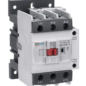 Контактор 40А 220В АС3 1НО+1НЗ КМ-103 DEKraft (1/8) (СТАРЫЙ АРТИКУЛ)