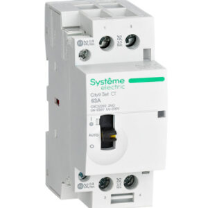 Модульный контактор  2P 2НО 63A AC 230В, City9, Systeme Electric