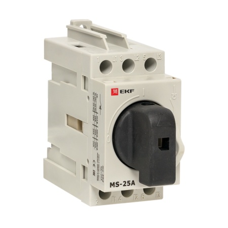 Рубильник модульный MS-25A 3P на DIN-рейку EKF PRO