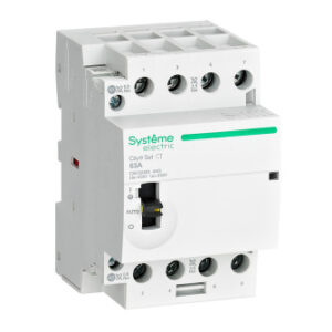 Модульный контактор  4P 4НО 63A AC 400В, City9, Systeme Electric