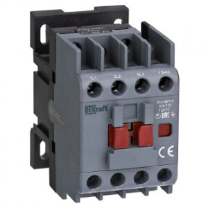 Контактор 12А 400В 1НО+1НЗ КМ-102 DEKraft
