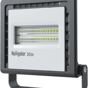 Прожектор светодиодный NFL-01 30W 6500K 2400Lm 200-240B 80° 146x148x33mm IP65 Navigator