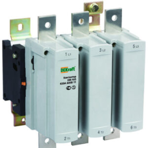 Контактор 500А 220В АС3 КМ-103 DEKraft